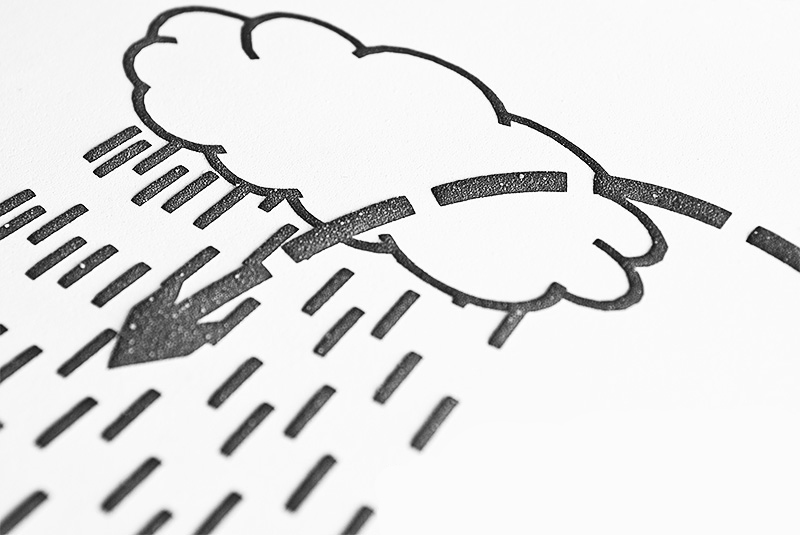 Free tactile graphics drawing of weather