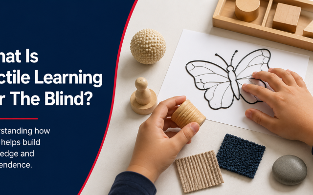 Learn more about tactile learning and how it helps build knowledge and independence for the blind and visually impaired.
