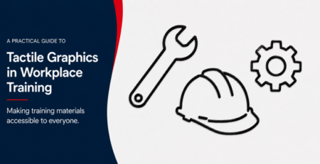 Swell Touch and Swell Form making workplace training materials accessible.